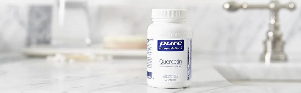Pure Encapsulations - Quercetin - Natural Plant-Source Quercetin - 120 Capsules - Image1