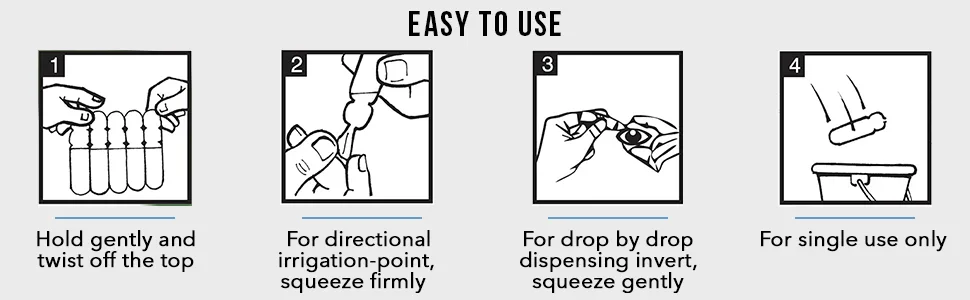 KNOXZY Sterile Saline Pods | Eye Wash | Wound Cleansing | Topical Irrigation | 25 x 20 ml sterile Pods - 0.9% Irrigation Solution