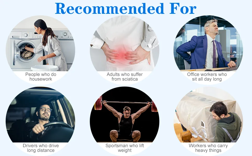 ACWOO Lower Back Support Brace Adjustable Lower Back Support Lumbar Brace with 4 Support Stays Double Pull Lumbar Lower Back Support Belt Brace for Slipped Disc Pain Relief - Lower Back Support Brace