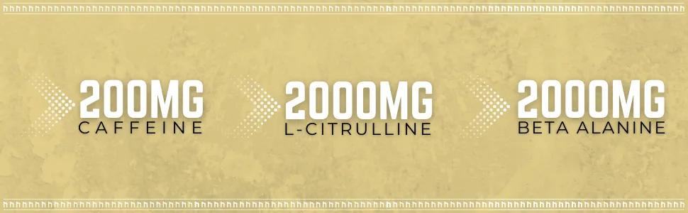 Valhalla's Champion Preworkout 300G - 200MG Caffiene - 2000mg Beta Alanine - Muscle Development & Recovery (Sour Watermelon) - Pre Facts.