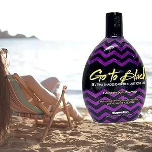Supre Tan Go To Black - Intense Tanning Formula for Deep Lasting Results - Dark Maximiser 350ml - product information 2