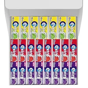 Wrigleys Extra Fruity Chewing Gum Bundle - 23 Mixed Fruit Chewing Gum Pieces Box (230 pieces) Strawberry Blueberry and Apple Chewing Gum - Exclusive to ClickwithNik - Chewing gum