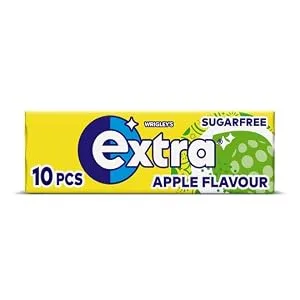 Wrigleys Extra Fruity Chewing Gum Bundle - 23 Mixed Fruit Chewing Gum Pieces Box (230 pieces) Strawberry Blueberry and Apple Chewing Gum - Exclusive to ClickwithNik - Chewing gum