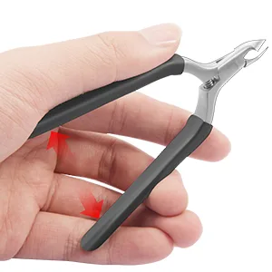 CGBE Cuticle Nipper Cuticle Remover Professional Manicure and Pedicure Cuticle Remover Tools Stainless Steel Cuticle Clippers Black - product information 2