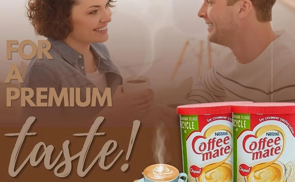 Coffee Mate Bundle With 2x Nestle Coffee Mate Coffee Whitener 450g - coffee mate; coffee; lactose free milk; coffee sachets; coffee creamer; coffee mate 2.5kg