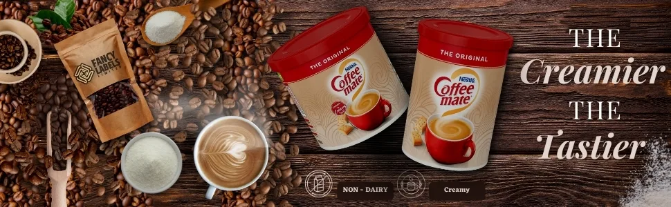 Coffee Mate Bundle With 2x Nestle Coffee Mate Coffee Whitener 550g - coffee creamer; nescafe; nescafe coffee; coffee mate; coffee mate 2.5kg; lactose free milk; coffee