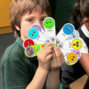 I Can Calm Down Poster - ASD / Autism / SEN / Special Needs Social Communication Visual Aid - Holding Fan