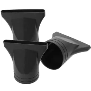 Zerodeko 3pcs Plastic Hair Dryer Diffuser Nozzle Replacement Blow Dryer Attachment Concentrator for Blow Flat Hairdressing Salon Styling Tool Accessories - product information 2