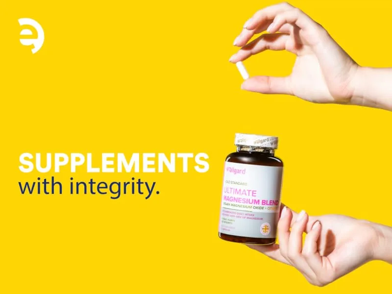 Wellgard Vegan Magnesium Supplements Optimal Strength Magnesium Supplement Made in UK Blend - magnesium capsules supplements citrate oxide chelated