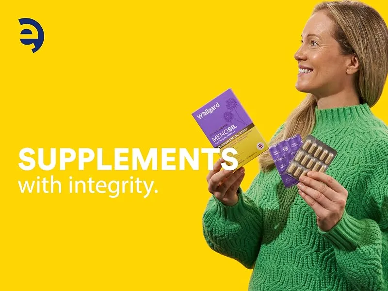 Wellgard Menosil Perimenopause Support for Women - Scientifically Proven Perimenopause Support for Women Made in UK - menopause supplements perimenopause health and her menopace