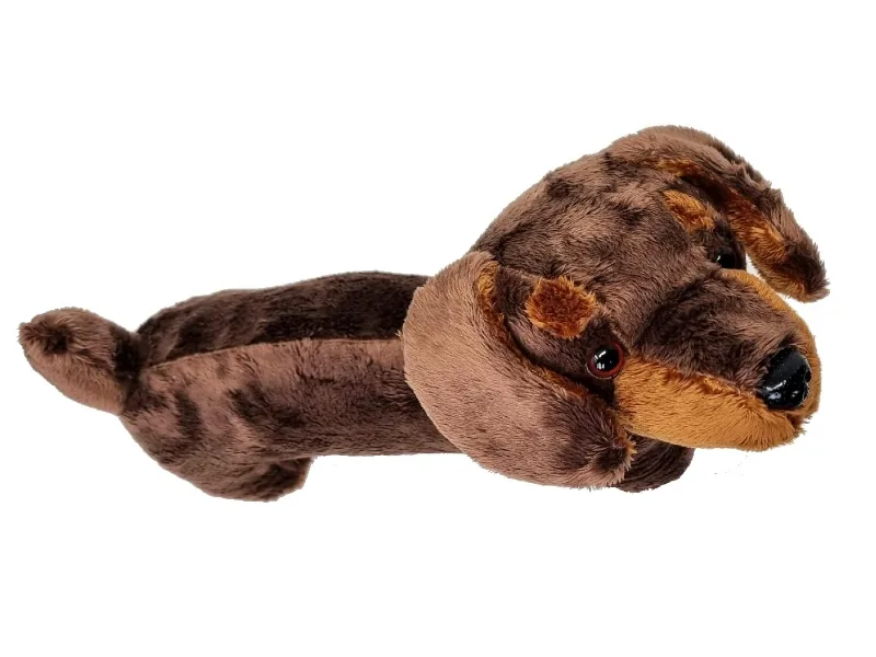 PMS 30cm Sausage Dog Teddy - brwon sausage dog