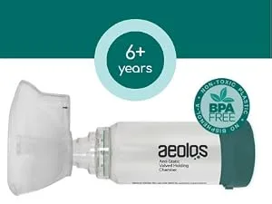 Aeolos valved Holding Chamber 0-18 Months (0-18) - 6+ years