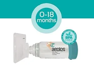 Aeolos valved Holding Chamber 0-18 Months (0-18) - aeolos