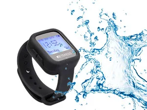 Retekess TD106 Restaurant Pager Wireless Calling System Waterproof Watch Receiver Compatible with 500 Calls Button for Hospital Restaurant Hotel Bar - Waterproof Watch Receiver