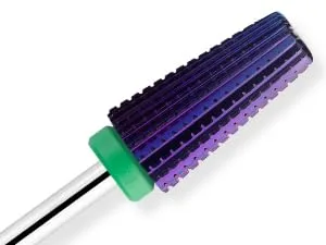 BNG 5 in 1 Carbide Nail Drill Bit Fast Remove Acrylic & Hard Gel Professional 3/32" Electric Nail Drill Tungsten Steel Bits Manicure Pedicure Professional Salon Tool(Medium Silver) DSA5-Medium&Silver - 5 in 1 Carbide Nail Drill Bit