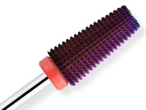 BNG 5 in 1 Carbide Nail Drill Bit Fast Remove Acrylic & Hard Gel Professional 3/32" Electric Nail Drill Tungsten Steel Bits Manicure Pedicure Professional Salon Tool(Medium Silver) DSA5-Medium&Silver - 5 in 1 Carbide Nail Drill Bit