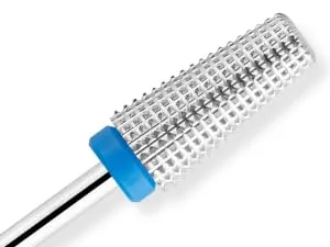 BNG 5 in 1 Carbide Nail Drill Bit Fast Remove Acrylic & Hard Gel Professional 3/32" Electric Nail Drill Tungsten Steel Bits Manicure Pedicure Professional Salon Tool(Medium Silver) DSA5-Medium&Silver - Nail Drill Bits Sets