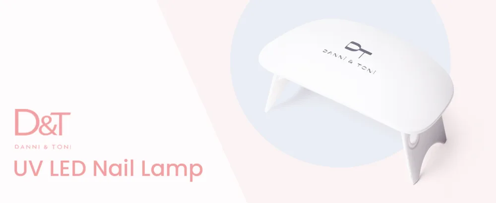 DANNI&TONI UV LED Nail Lamp 60S Timer Nail Dryer Curing Light for Gel Nails (LED Lamp New) - lamp1