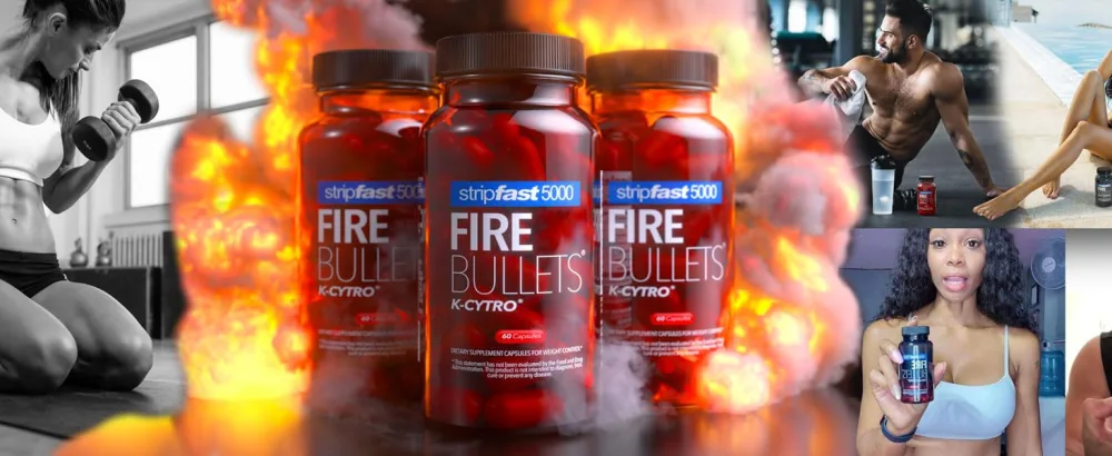 Fire Bullets with K-CYTRO for Women and Men 60 count (Pack of 1) - Fire bullets