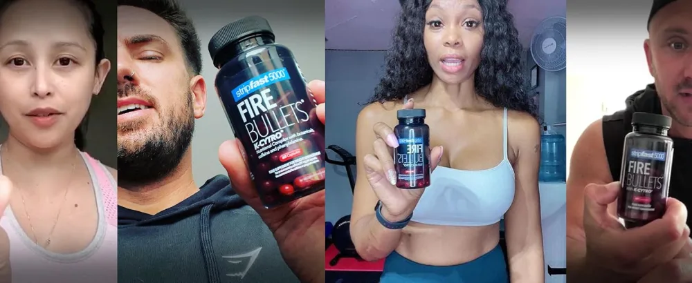 Fire Bullets with K-CYTRO for Women and Men 60 count (Pack of 1) - weight