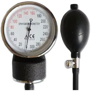 Pro CE NHS VALUEMED Professional Aneroid SPHYGMOMANOMETER Standard Adult Cuff with Artery Indicator - sphygmomanometer dial and bulb