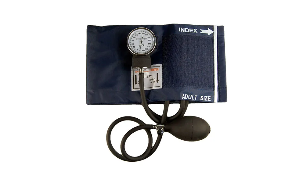 Pro CE NHS VALUEMED Professional Aneroid SPHYGMOMANOMETER Standard Adult Cuff with Artery Indicator - valuemed sphygmomanometer