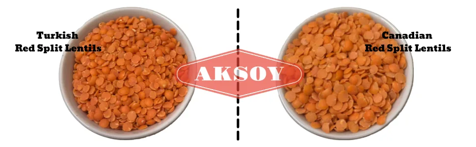Aksoy Canadian Red Split Lentils 4KG 4 kg (Pack of 1) - lentils