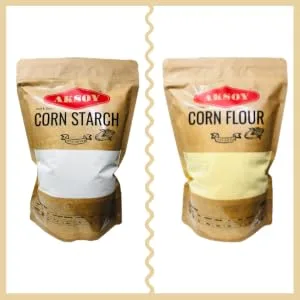 Aksoy Quality Corn Starch - 100% Pure 2.5KG 2.5 Kilograms - difference corn starch & corn flour
