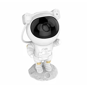 Tellegante Astronaut Galaxy Star Projector Starry Night Light Astronaut Projector with Nebula Timer & Remote Control Bedroom and Ceiling Projector for Children and Adults - Astronaut