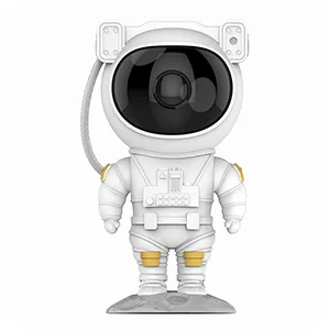 Tellegante Astronaut Galaxy Star Projector Starry Night Light Astronaut Projector with Nebula Timer & Remote Control Bedroom and Ceiling Projector for Children and Adults - spaceman
