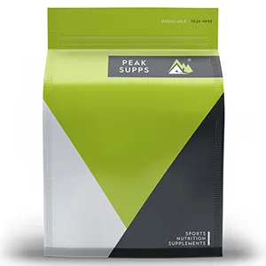Creatine Monohydrate Pills 1000mg - 60 Tablets - Peak Supps Product Bag