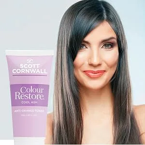 Scott Cornwall Colour Restore Toner Cool Ash 100 ml Ash 100 ml (Pack of 1) - Anti-Orange