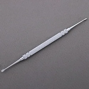 Haryali London The Body Tools Nail Cleaner Tool - Double Sided Under Nail Cleaner Tool - Easy Grip Nail Cleaner - Graded Metallic Finish Nail Tool - Zero Waste Manicure & Pedicure Tools & Accessories - nail cleaner