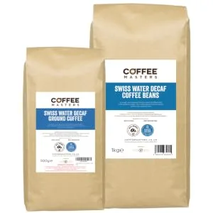 Coffee Masters Colombia Coffee Bags 100 Count (Pack of 1) Breakfast Blend - Decaf