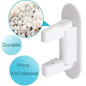 Jolik Door Lever Lock (2 Pack) Child Proof Doors & Handles 3M VHB Adhesive - Child Safety 2 Count (Pack of 1) - child door locks