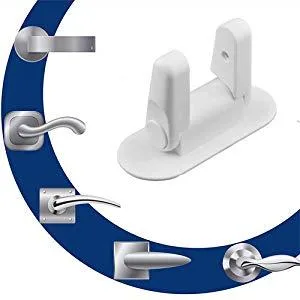 Jolik Door Lever Lock (2 Pack) Child Proof Doors & Handles 3M VHB Adhesive - Child Safety 2 Count (Pack of 1) - children