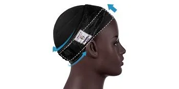 Dreamlover Elastic Wig Grip Headband Adjustable Wig Grip Band Black 2 PCS - Do Not Have It Pulled Too Tight