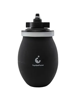 TopQuaFocus 420ml Douche Bulb Kit Anal Douche Colon Irrigation Douche for Man Woman (Black) - 420ml bulb