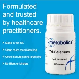 Tri-Selenium Complex Capsules - Contains Three Forms of Selenium Sodium Selenate Methylseloncysteine & L Selenomethione | Vegan Selenium Supplement 196mcg - Selenium capsules