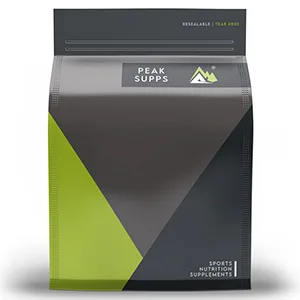 Egg White Powder - High Protein Muscle Growth - Vegetarian Halal Kosher (500g) 500 g (Pack of 1) - Peak Supps Product Bag