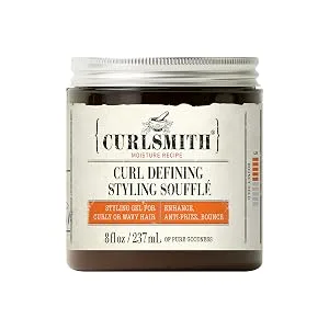 Curlsmith - Wash & Go High Definition Curls Kit: 3-Step System - Vegan Haircare for Dry Wavy Curly or Coily Hair - curlsmith curl defining styling souffle