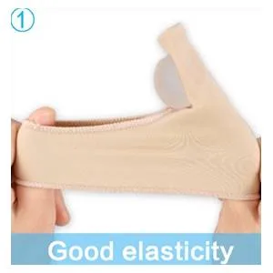 Bunion Corrector Big Toe Straightener with Gel Pads Toe Splints Bunion Splint Support Protectors Sleeve for Hammer Overlapping Toes Hallux Valgus - good elaastic