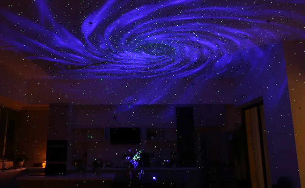 AOELLIT Star Lights Galaxy Starlight Night Light Ceiling Projector for Bedroom Room Home Decor Upgraded Upgraded Black - Galaxy projector