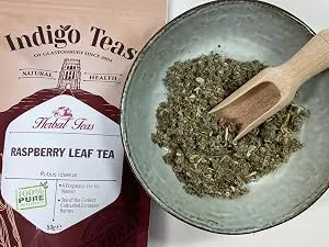Indigo Herbs Nettle Root Powder 100g | Urtica dioica | Vegan | Non-GMO 100 g (Pack of 1) - Raspberry Leaf Tea Loose with Bag