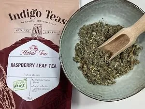 Indigo Herbs Irish Moss 100g | Raw Pure & Wild Harvested Sea Moss | Non GMO - Raspberry Leaf Tea Loose with Bag