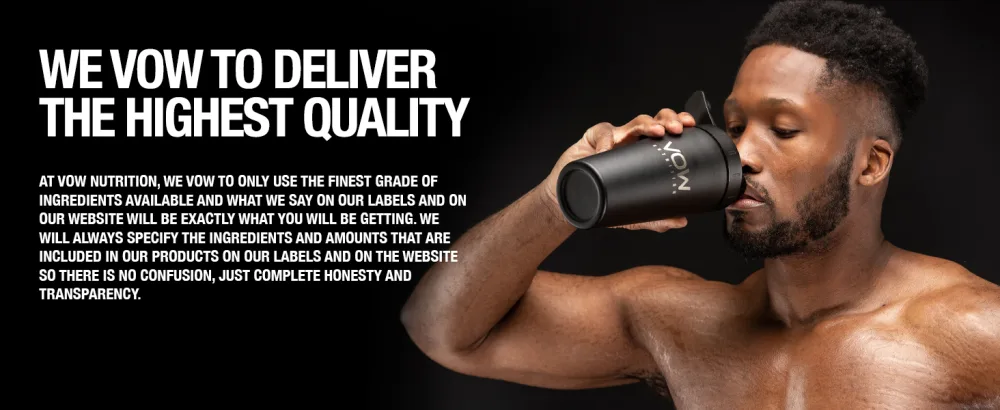 VOW Pre Workout Advanced Complex with Creatine Beta Alanine Caffeine Improve Energy & Focus (Blackcurrant & Apple) - BCAA Powder Intra Workout