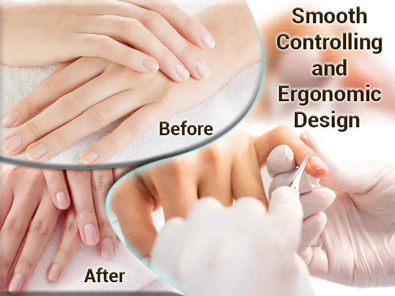 ARSUK Cuticle Scissors Professional Thin Extra Fine Curved- Sharp Manicure Scissors for Women & Men Nails- 3.74 Inch Stainless Steel - Curved,cuticle,eyebrow,manicure,grooming,women,men,small,beauty,nose hair,thick,toenails,Scissors