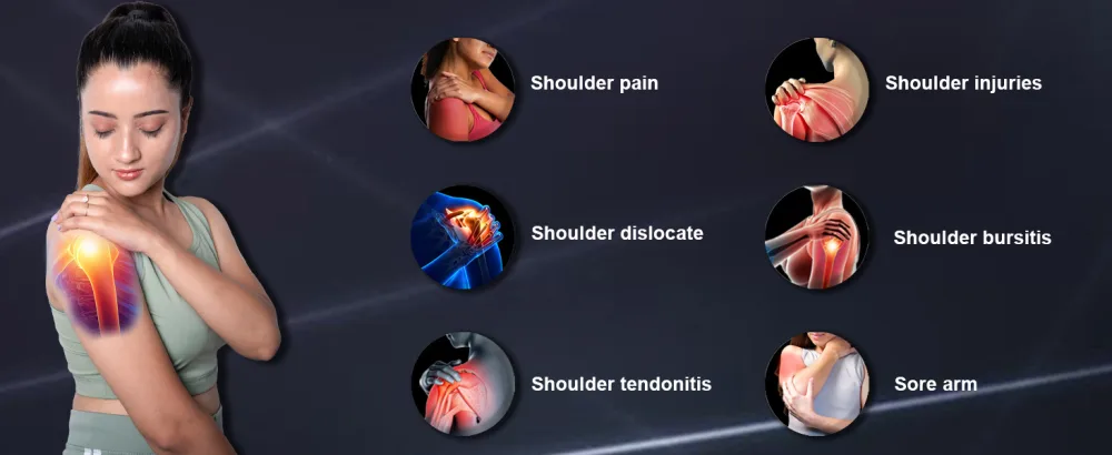Wonder Care -Shoulder Brace Arm Sling Elastic Brace for Clavicle Collar Bone Dislocation Subluxation Shoulder Support Compression Brace After Rotator Cuff Surgery(Black Size-30-41") Black (30-41")Universal - shoulder brace