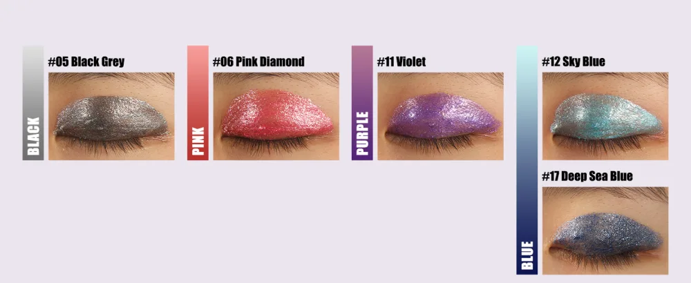 Anglicolor Eyeshadow Liquid Glitter Eyeshadow Highly Pigmented Glitter Gel Diamond Eyeshadow Liquid Eyeshadow & Eyeliner Blendable Shimmer Eyes Makeup Vegan (#13) - Eyeshadow