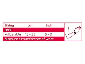 BraceUP Thumb Support Brace - Splint for Spica and Hand Support for Arthritis Tendonitis Carpal Tunnel Pain Relief and Thumb Sprain (Pink) - B491 Sizing